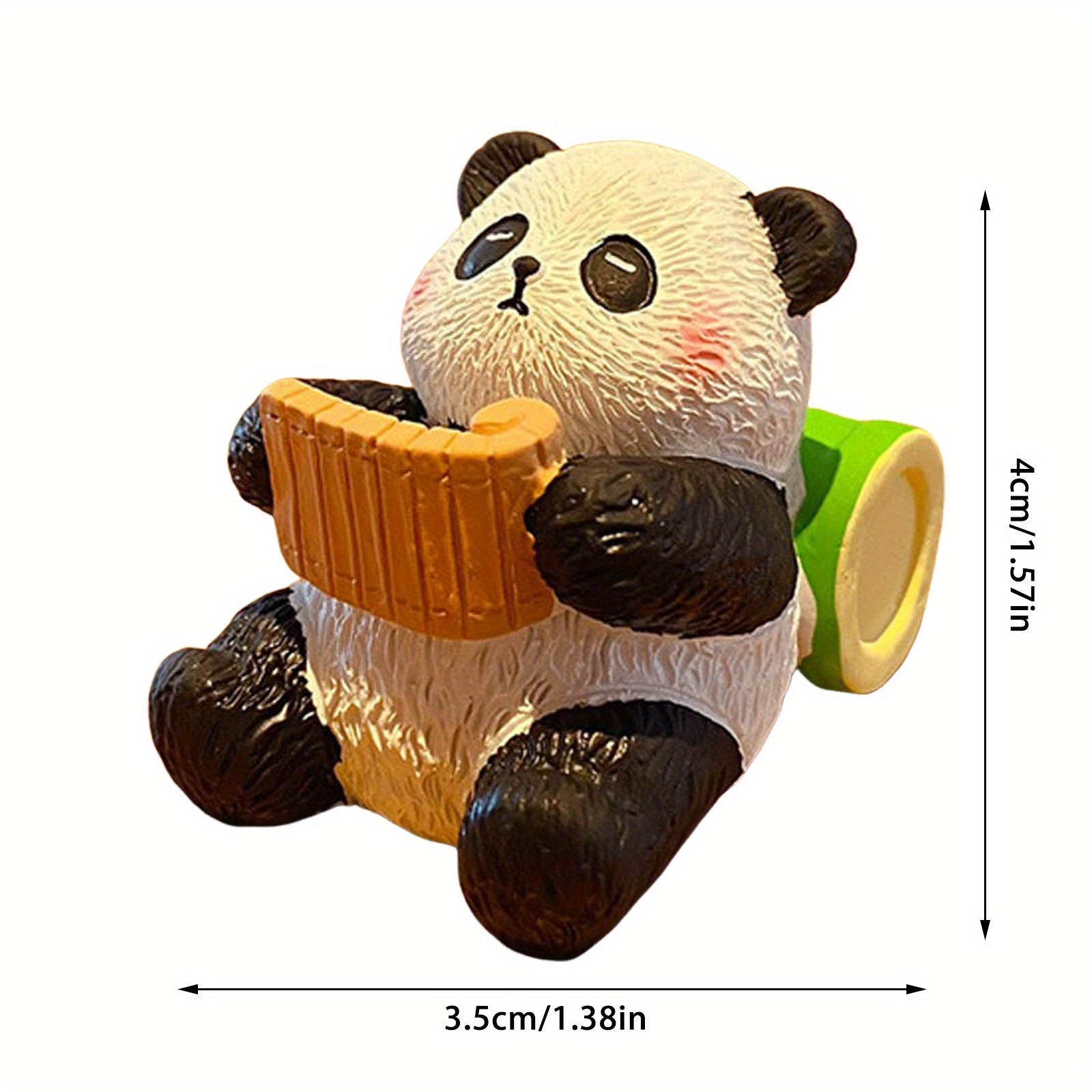 Panda Statue Piano, chess, calligraphy and painting
