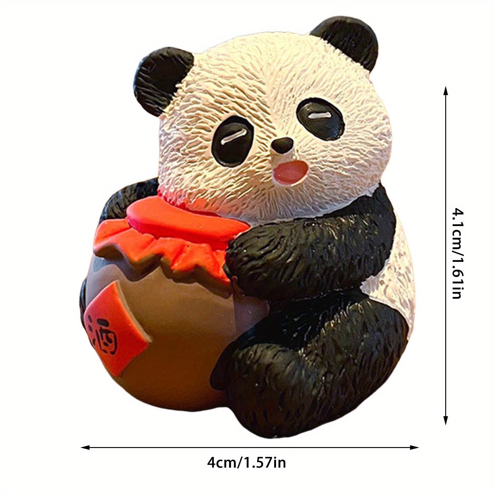 Panda Statue Piano, chess, calligraphy and painting