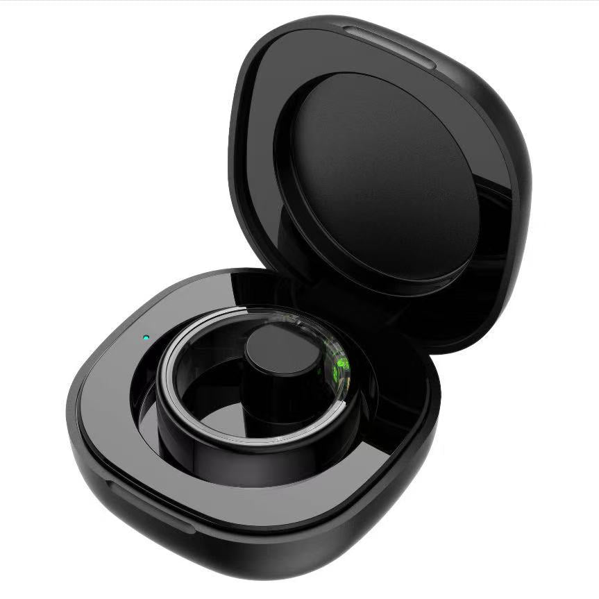 HitTopss Smart Ring, Fitness Tracking Smart Ring with Calories/Heart Rate/Blood Oxygen/Sleep Monitoring, IP68 Waterproof, No APP Subscription