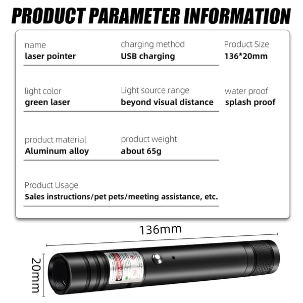 【⏳70% Off Today】Long Range Laser Pointer
