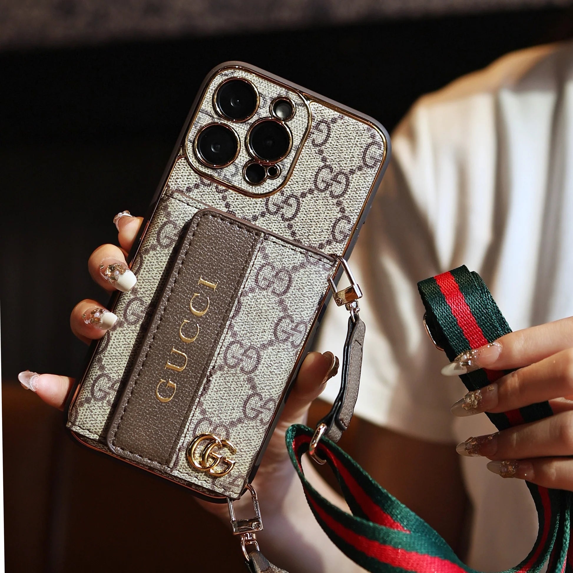 New Classic Luxury Card Holder Phone Case 02