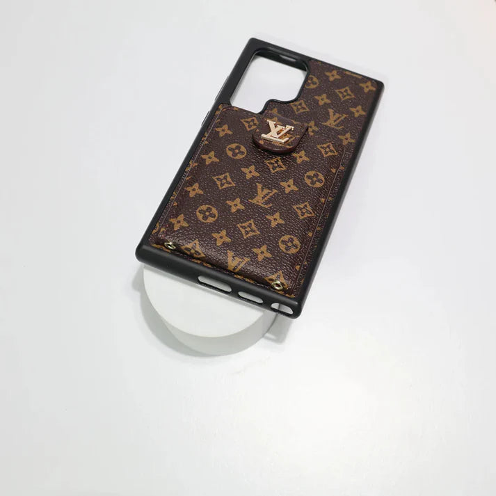 ✨LV Style Crossbody Ultra Hands Free Luxury Phone Case for Samsung S22 -25 Series