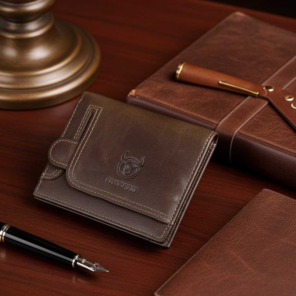 Genuine Leather RFID Wallet