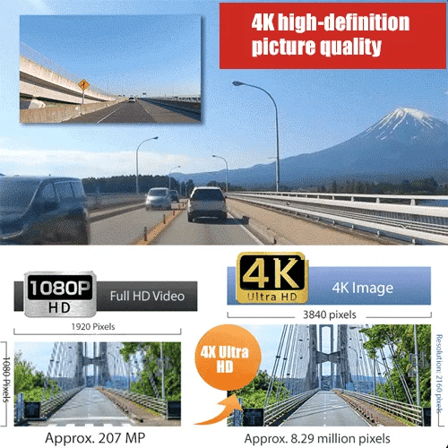 🔥3-Channel HD Wifi Driving Recorder