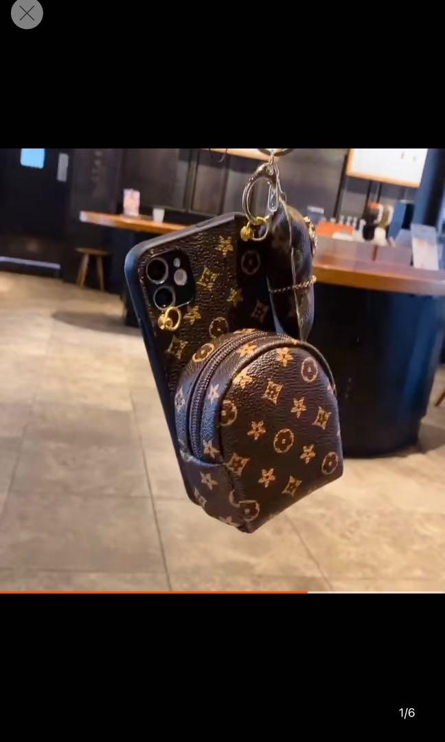 Apple iPhone 11/12 Pro Max/13/17 Case (with Crossbody Strap) - Floral Design - Lightweight Protective Case