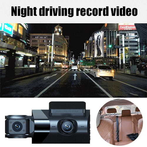 🔥3-Channel HD Wifi Driving Recorder