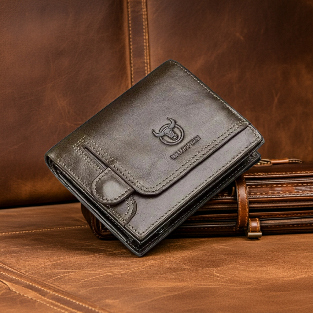 Genuine Leather RFID Wallet