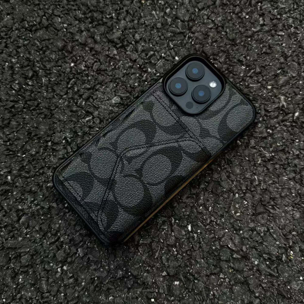 New leather card holder phone case